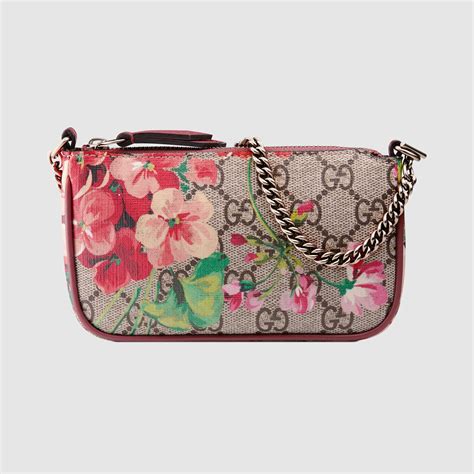 gucci bloom mini chain bag|Gucci gg blooms handbags.